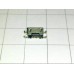 Micro USB 5 pin SMT SMD lizdas (atvirkštinis)